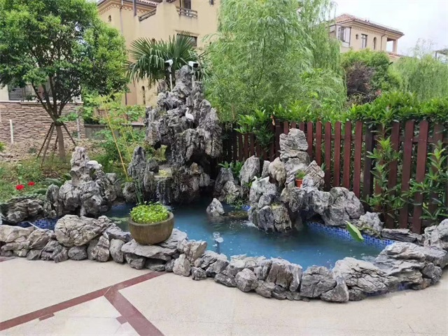 泗水别墅庭院景观设计图片
