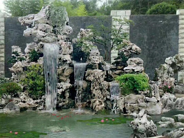 泗水室内园林水景